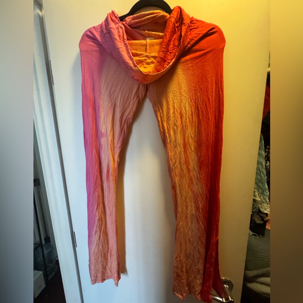 Lily Lotus Orange and Pink Apparel